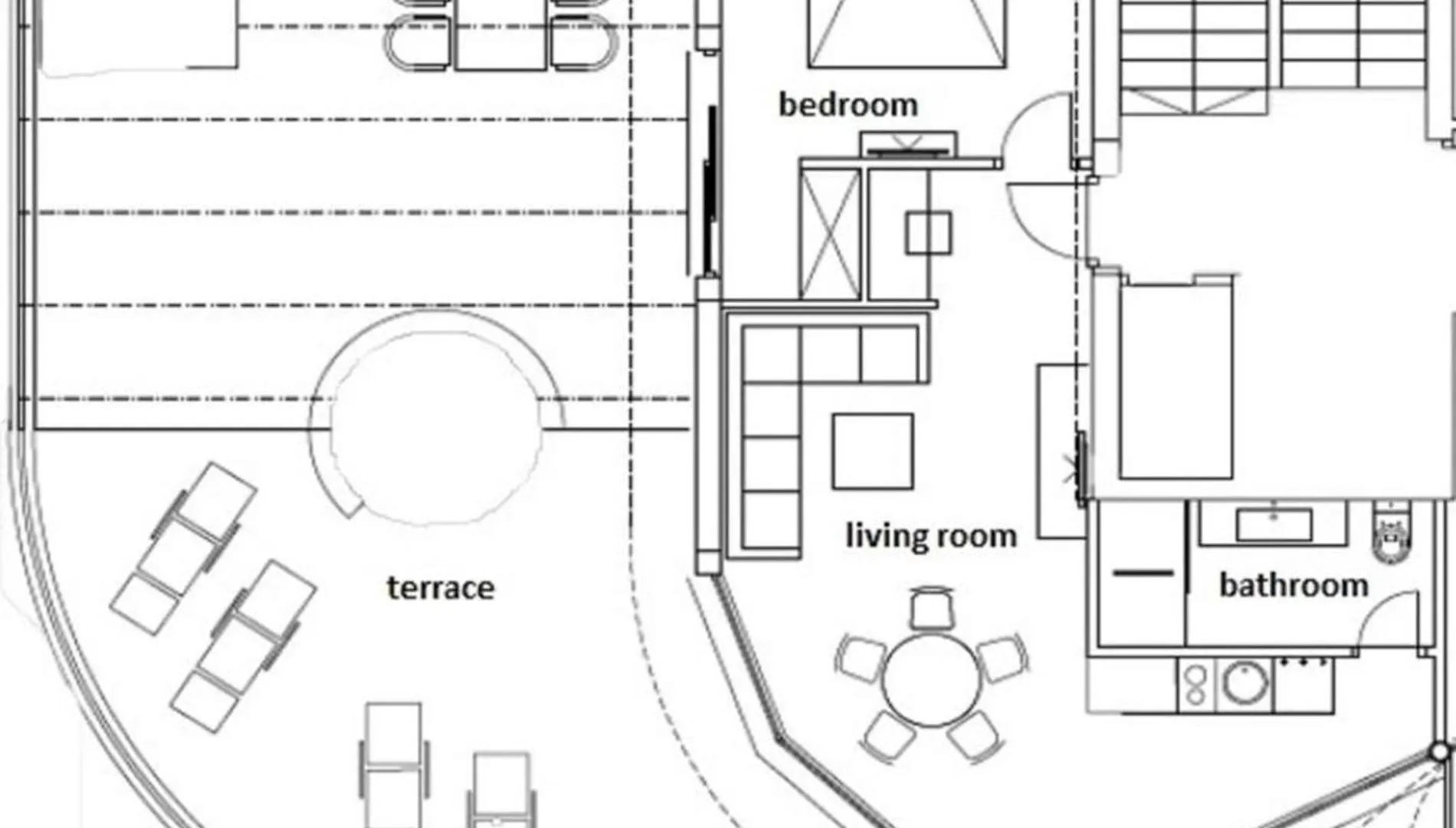 Nice Beach Apartments For 3 Adults Split